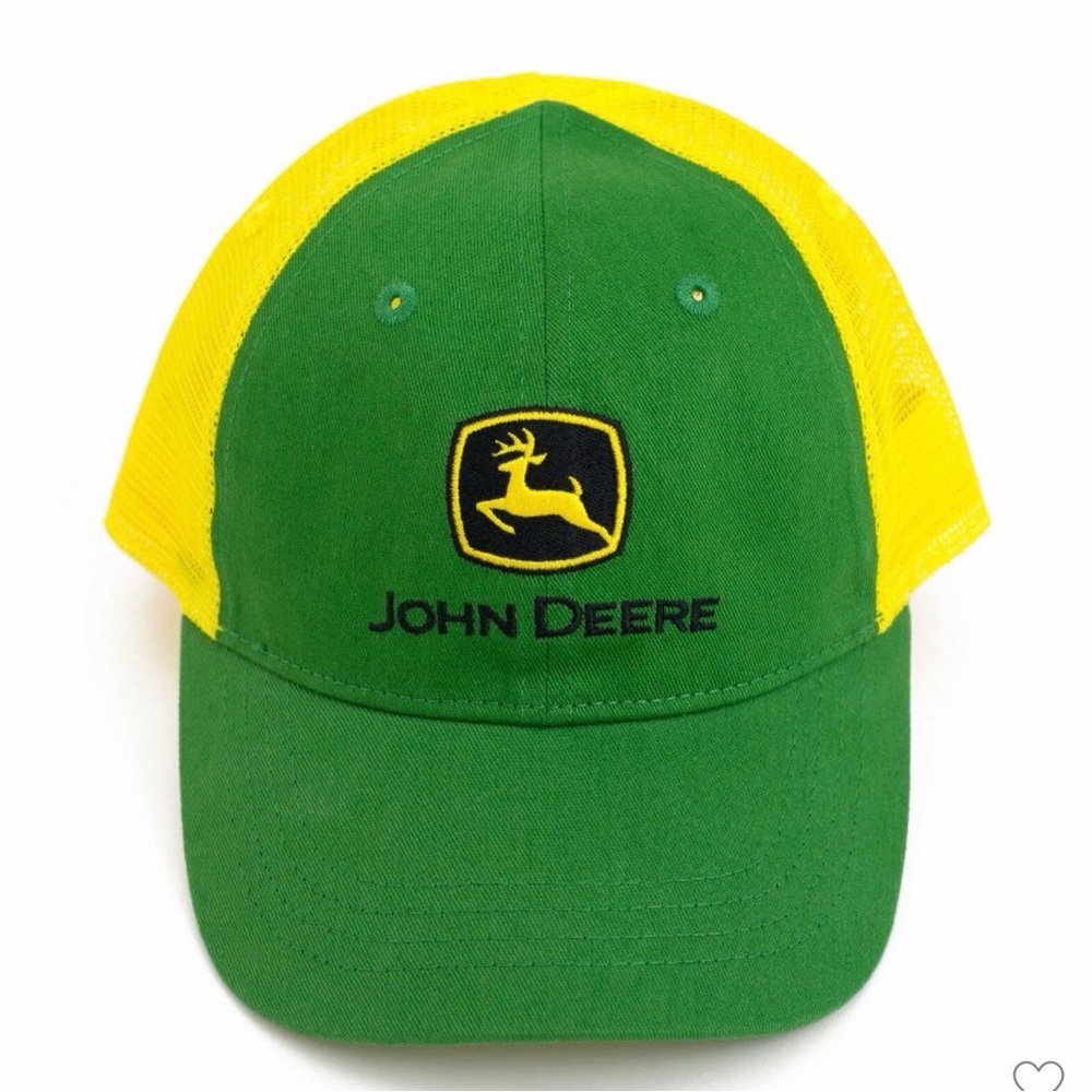 John Deere Green and Yellow Mesh Hat